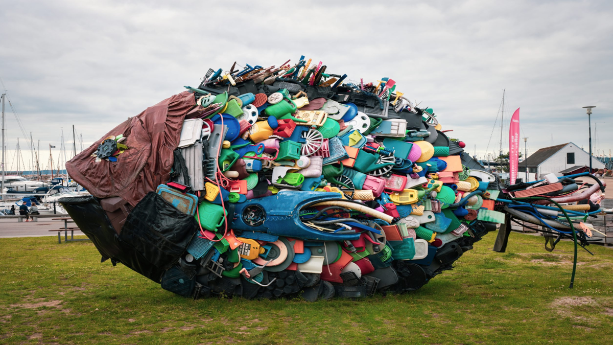 Transforming Recyclables into Artistic Treasures